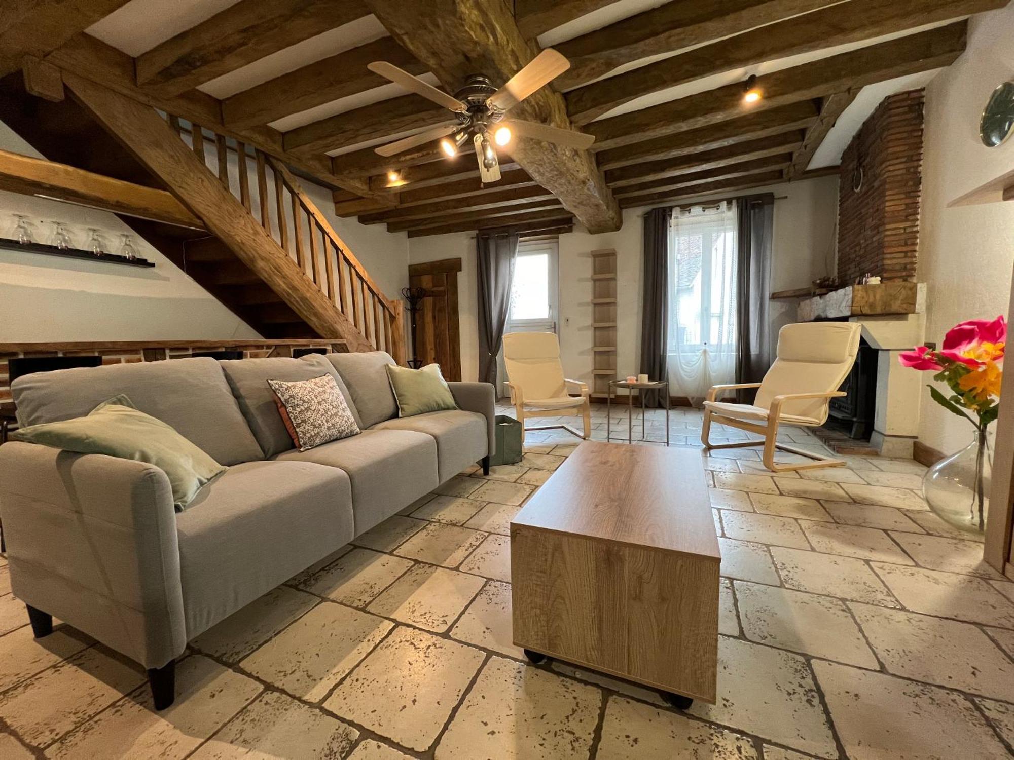 Rigolet Maison En Ville Avec Piscine Interieure Le Controis-en-Sologne Εξωτερικό φωτογραφία